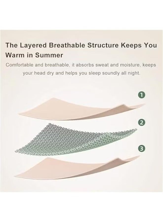 LCAREMOM Baby Head Shaping Pillow, Soft Newborn Pillow to Prevent Flat Head, Toddler Head Pillow, Flat Head Baby Pillow, Baby Sleeping Pillow, Baby Pillows for Sleeping for 0-3 Years (Dinosaur) - Image 3