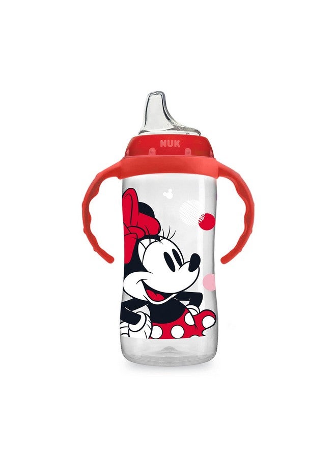 نوك كوب شرب مانع للانسكاب كبير الحجم من نوك ديزني، ميني ماوس، عبوة واحدة، 10 أونصة - كوب شرب مانع للانسكاب وخالٍ من مادة BPA - Image 1
