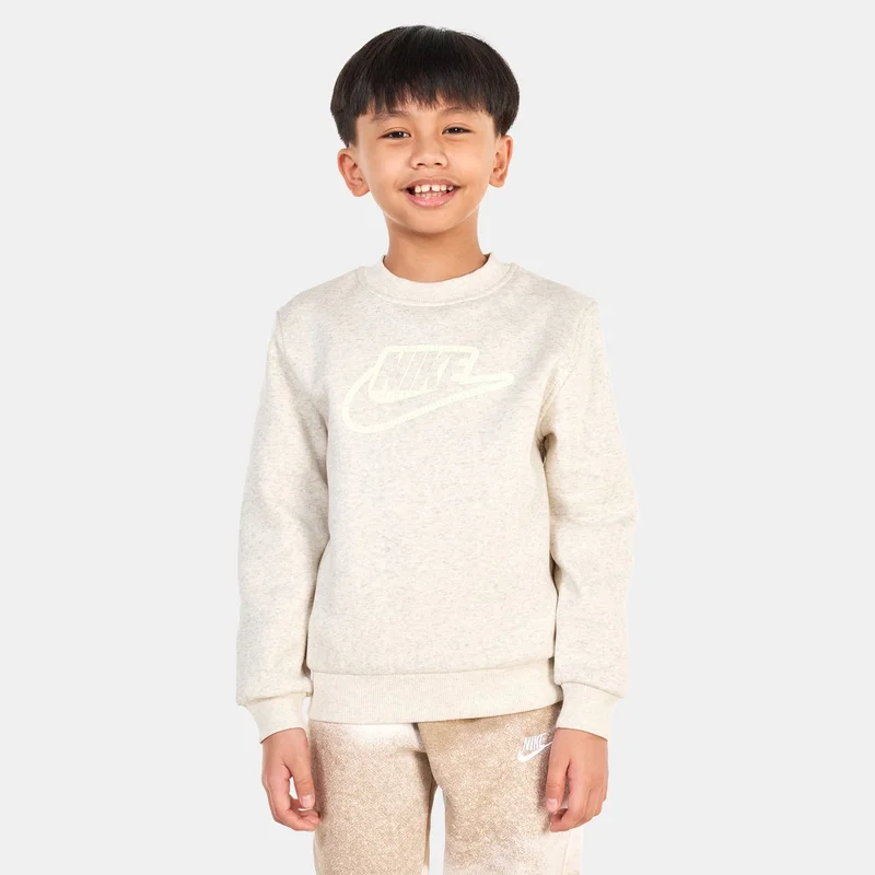 Nike Kids' Sportswear Club+ Crewneck Create Sweatshirt