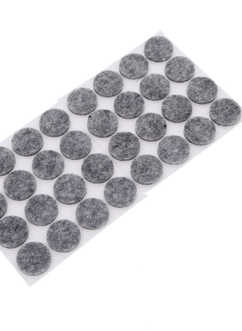 LAWAZIM Non-Slip Furniture Pad Set - Grey, 16 Pieces in 4 Packs - Self-Adhesive Floor Protectors for Chairs, Tables, and Appliances - Protects Floors from Scratches and Noise, Ideal for Home Use  - Image 2