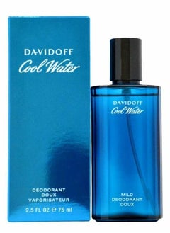 Davidoff Cool Water Man Mild Deodorant Spray 75ml  - Image 1
