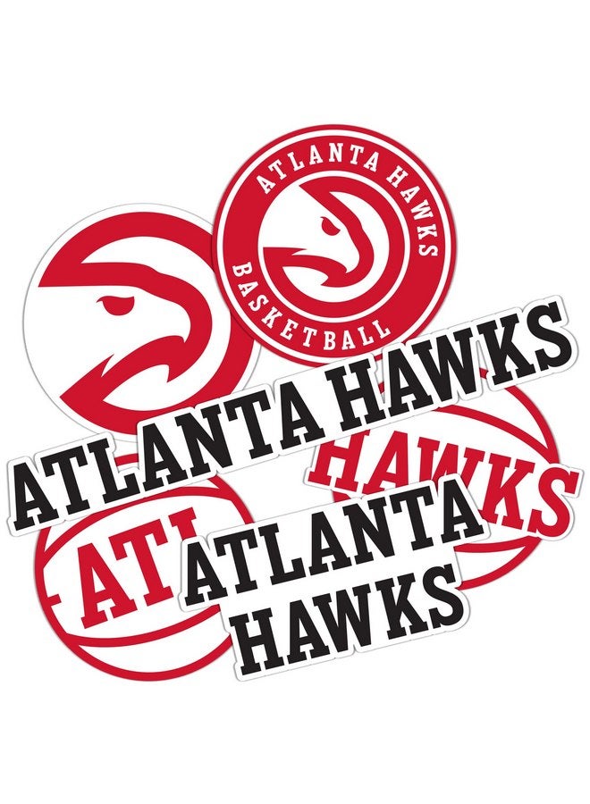 ديزرت كاكتوس ملصق فينيل مرخص رسميًا من Desert Cactus Atlanta Hawks NBA لجهاز كمبيوتر محمول وزجاجة مياه وسيارة (النوع 2) - Image 1