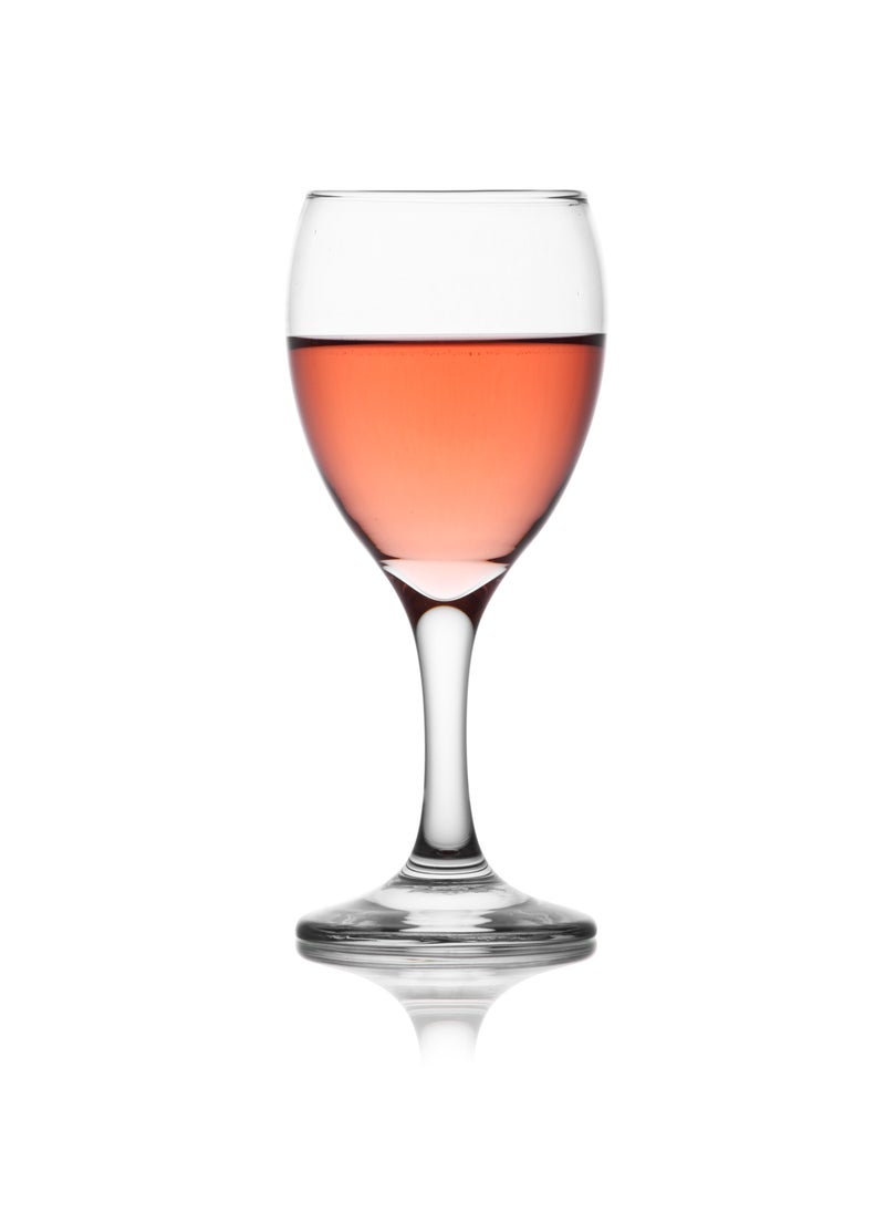 LAV 3 Pieces Empire Wine Glass Set 205 Ml - Clear  - Image 4