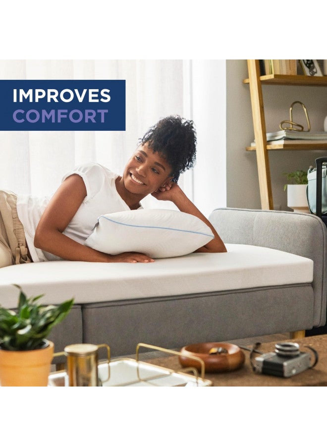 Tempur-Pedic TEMPUR Supreme Topper, Twin XL, Brown - Image 5