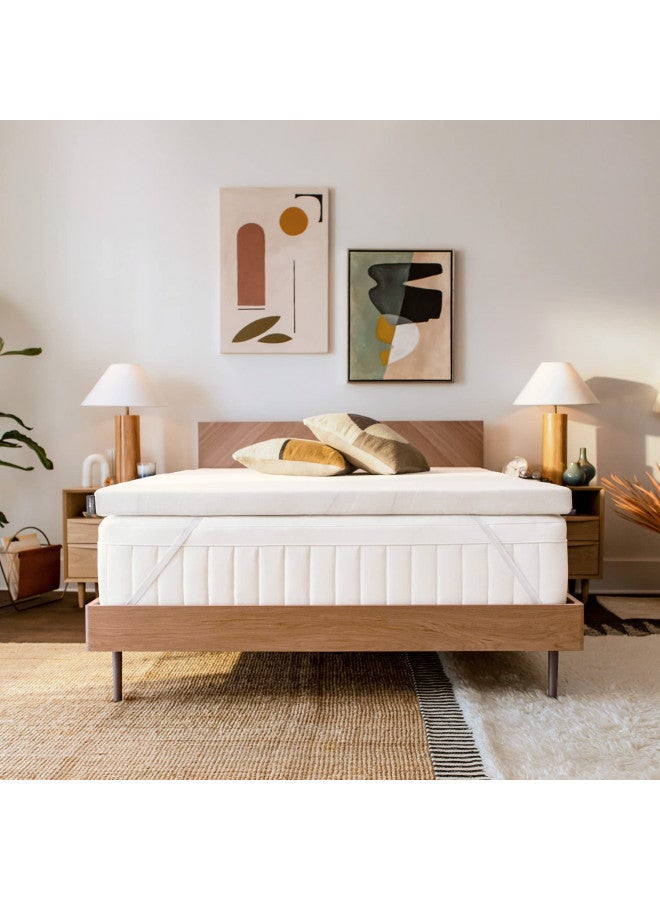 Tempur-Pedic TEMPUR Supreme Topper, Twin XL, Brown - Image 1