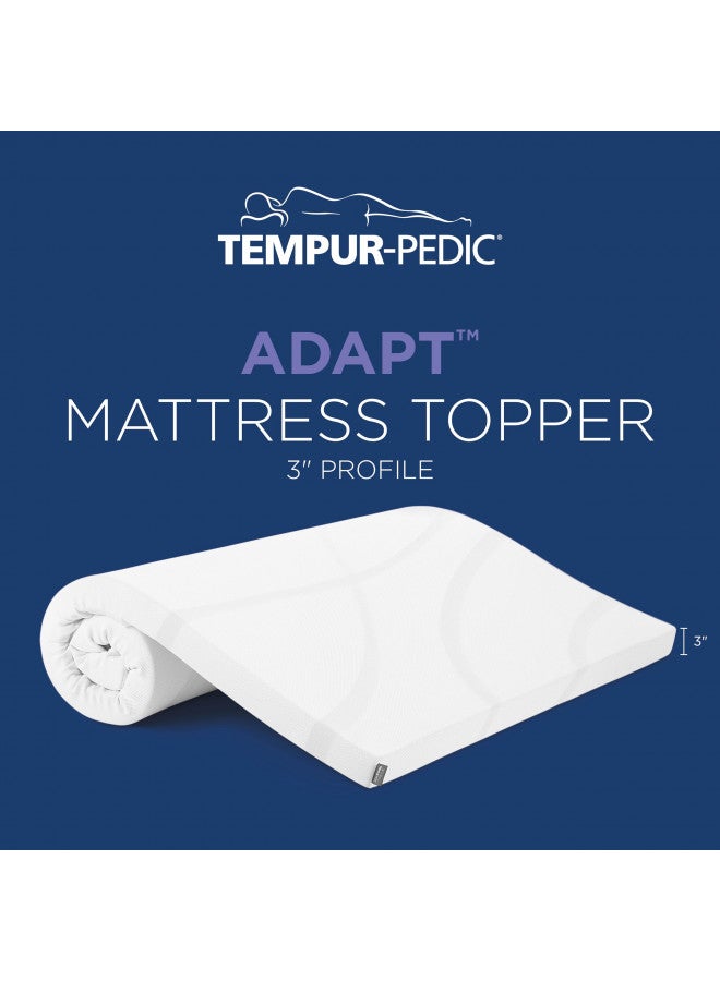 Tempur-Pedic TEMPUR Supreme Topper, Twin XL, Brown - Image 2