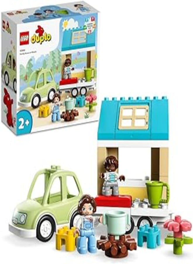 LEGO LEGO® DUPLO® Town Family House on Wheels 10986 Building Toy Set (31 Pieces) 