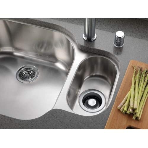 Delta Faucet 72010-SS Flange and Strainer Kitchen Sink, Arctic Stainless, 4 1/2 inch - Image 2