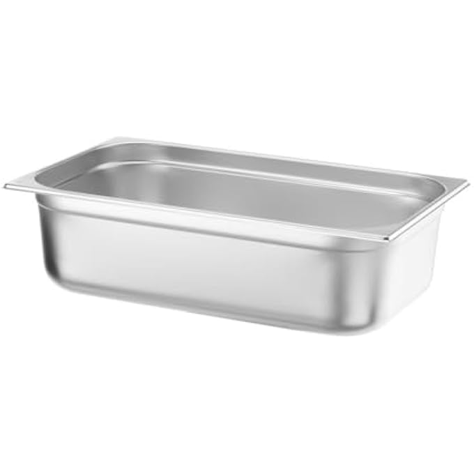 هندي Recipiente Gn 11Contenedor GnBordes RedondeadosResistente A Temperaturas De 40A 300Capto Para HornosCongeladoresCalientaplatosBao Mara21L530X325XH 150MmAcero Inoxable - Image 2