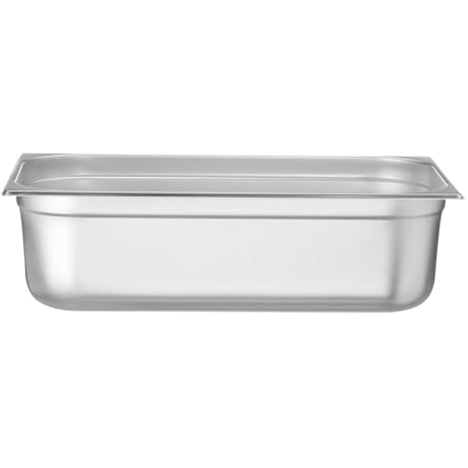هندي Recipiente Gn 11Contenedor GnBordes RedondeadosResistente A Temperaturas De 40A 300Capto Para HornosCongeladoresCalientaplatosBao Mara21L530X325XH 150MmAcero Inoxable - Image 1