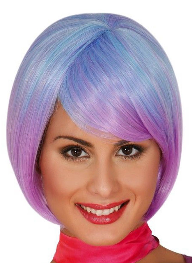 Fiestas Guirca Short Purple Extra Wig (Box Container) 