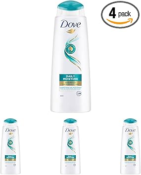 Dove Daily Care Shampoo 400ml Packaging May Vary Pack of 4 - Image 1