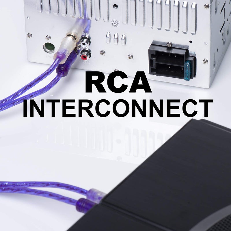 BOSS Audio Systems KIT2 8 Gauge Complete Car Amplifier Installation Wiring Kit with Power Cables, Ground Cables, Turn-On Wire, Speaker Wire, Terminals - Image 5