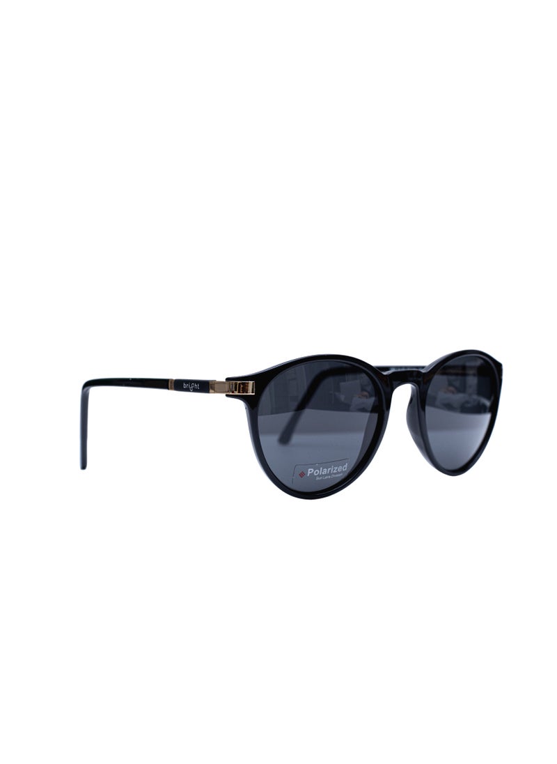 Baleno "Circular Sunglasses with UV Protection Lenses – Trendy Frame for Men & Women, Lightweight Design Ideal for Everyday Wear and Outdoor Activities"  - Image 2