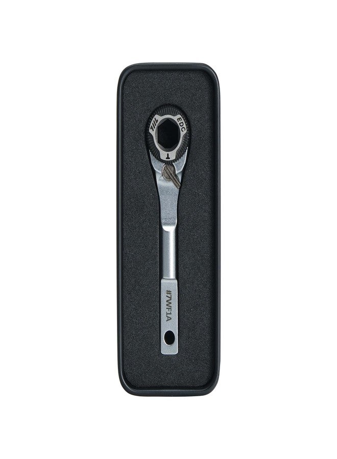 711L EDC Ratchet Wrench for Leatherman Multitools MK2 - Compact Flat End Screwdriver Accessory for Multi-tools with Flat Bit Adapters #7WF1A - Image 1