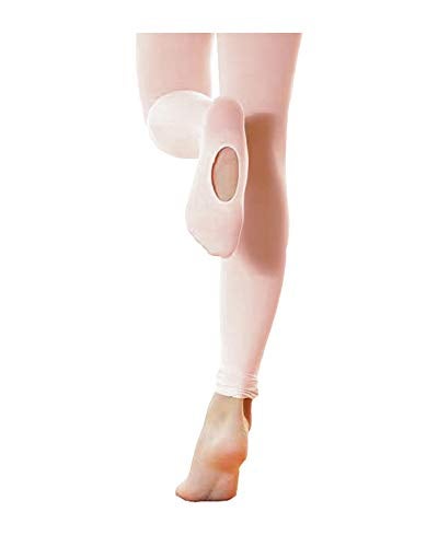Stelle Girls Women Ballet Dance Convertible Tights Ultra Soft Pro Transition Tights (BP, 9-14years) - Image 1