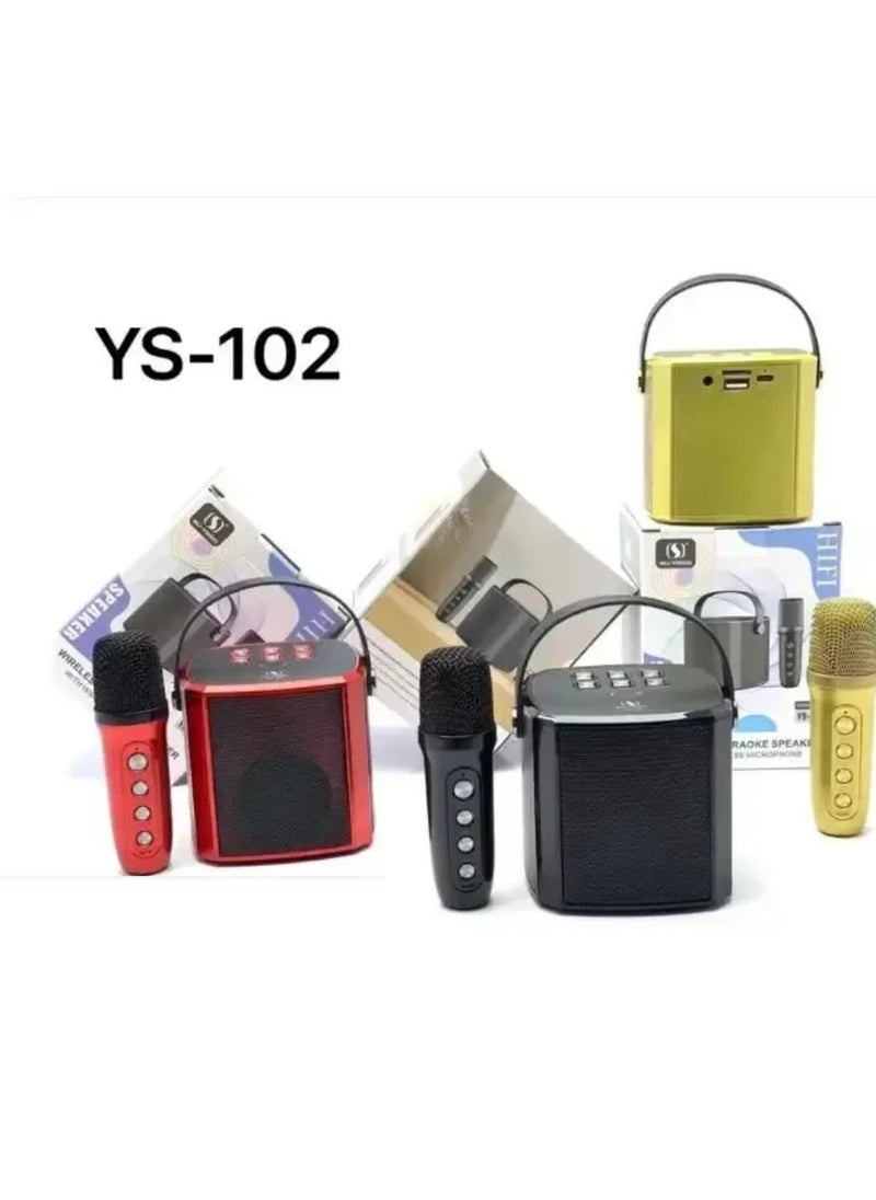 ELTRAZONE Bluetooth Speaker with Karaoke Microphone for Kids, Small Family KTV Outdoor Karaoke Speaker, Professional Sound Quality, Portable Wireless Singing Speaker for Parties & Entertainment - Image 2