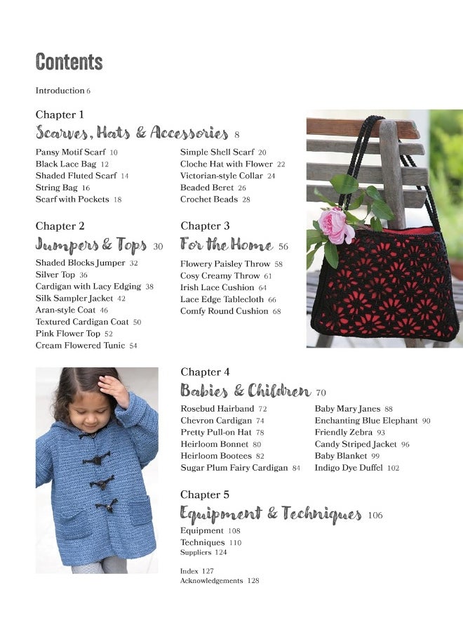 null - Quick & Easy Crochet: 35 simple projects to make: Fast and stylish patterns for scarves, tops, blankets, bags and more - Image 1