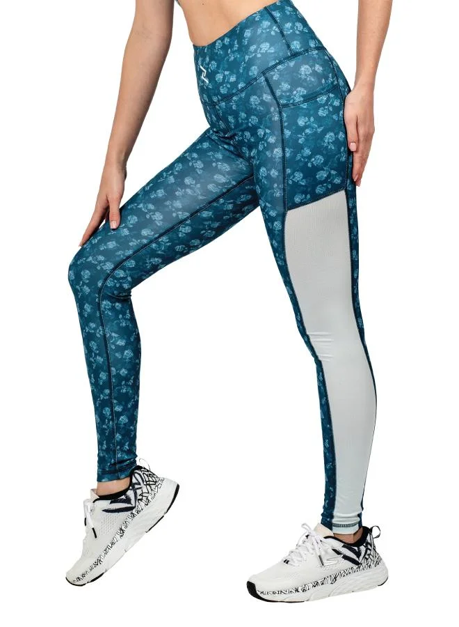 ZAECY Women's Mid-Rise Power Leggings