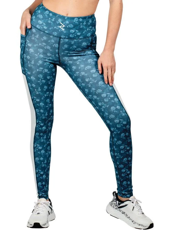 ZAECY Women's Mid-Rise Power Leggings