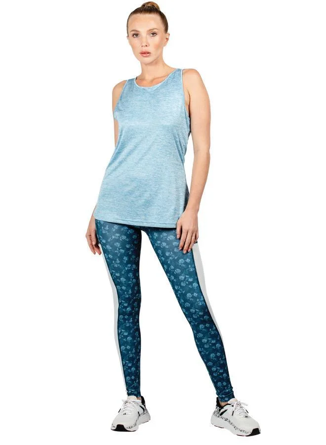 ZAECY Women's Mid-Rise Power Leggings