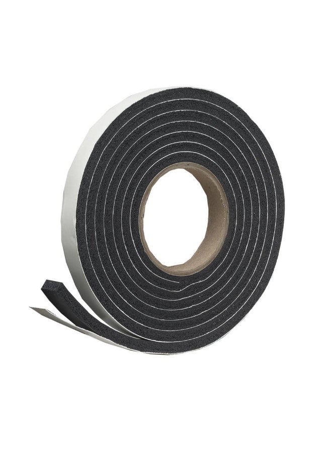 فروست كينج شريط عازل ذاتي اللصق فوم مطاط أسود 3/4 بوصة × 10 قدم R734H - Image 2