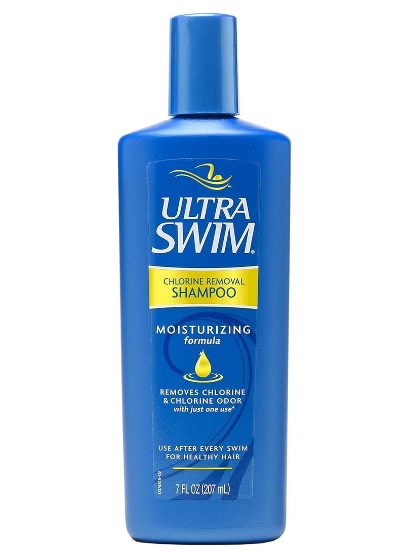 UltraSwim Ultra Swim Chlorine Removal & Hard Water Treatment Moisturizing Shampoo, 7 Ounce  - Image 1