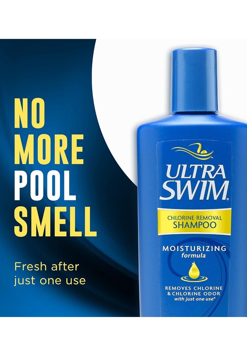 UltraSwim Ultra Swim Chlorine Removal & Hard Water Treatment Moisturizing Shampoo, 7 Ounce  - Image 2