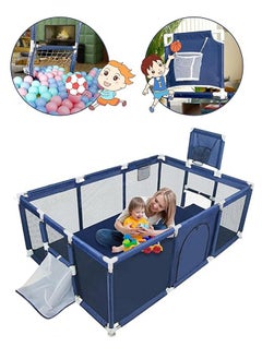 Large Playpen for Babies and Toddlers,Large Baby Play Yards Indoor & Outdoor, Sturdy Safety Baby Play Pen with Soft Breathable Mesh, Toddlers Activity Center with Anti-Slip Base - pzsku/Z906958D190F45AE35380Z/45/_/1733986911/6e4aa04b-2418-4d07-82ff-8619d500ba71