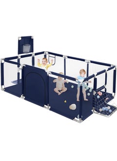 Large Playpen for Babies and Toddlers,Large Baby Play Yards Indoor & Outdoor, Sturdy Safety Baby Play Pen with Soft Breathable Mesh, Toddlers Activity Center with Anti-Slip Base - pzsku/Z906958D190F45AE35380Z/45/_/1733986922/7d87c326-1dd4-4395-ba57-64defc5ac2d1