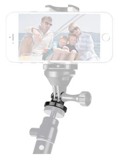 Excefore 1/4 Tripod Mount Adapter Compatible for Gopro, 2 Pack 1/4 20 Aluminum Adapter Mount for Tripod Compatible with Gopro Hero 11,10, 9, 8, 7, 6, 5, 4, 3+, 3, 2, 1 HD, DJI Osmo Action and More  - Image 5