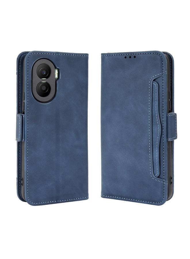 اس-توب جراب هاتف Honor X40i مصنوع من الجلد وملمس جلد العجل وفتحات للبطاقات - Image 2