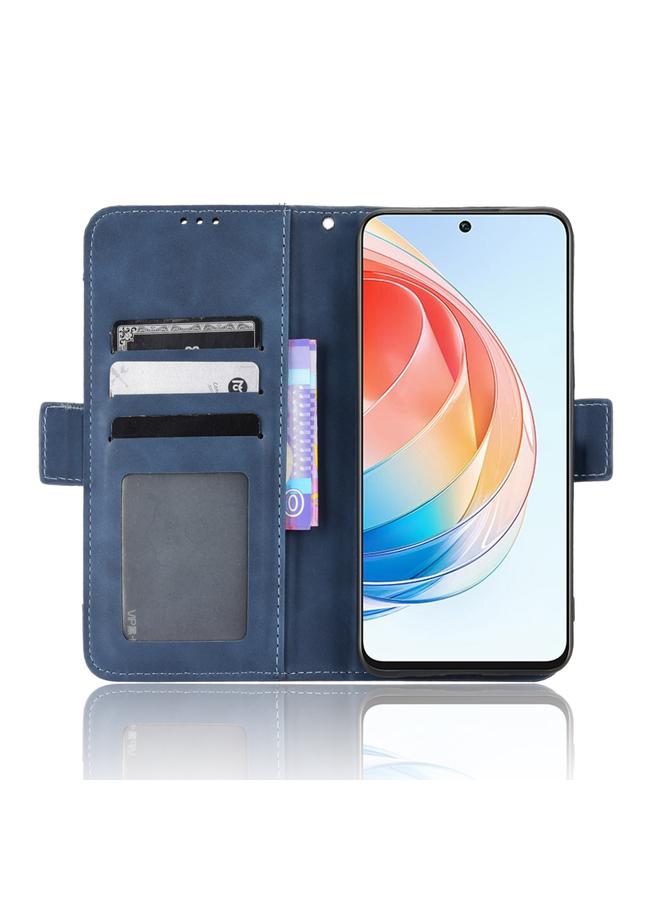 اس-توب جراب هاتف Honor X40i مصنوع من الجلد وملمس جلد العجل وفتحات للبطاقات - Image 4