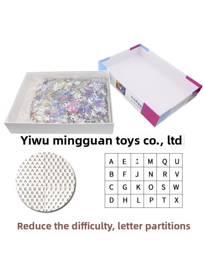 Explosions Adult Jigsaw Puzzle 2000 Pieces Creative Landscape Oil Painting Jigsaw Puzzle Super Difficult To Burn The Brain Game Educational Toys-Color:A- 7004 Vase - Image 3