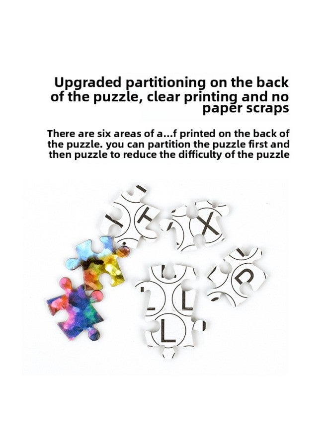 Explosions Adult Jigsaw Puzzle 2000 Pieces Creative Landscape Oil Painting Jigsaw Puzzle Super Difficult To Burn The Brain Game Educational Toys-Color:A- 7004 Vase - Image 5