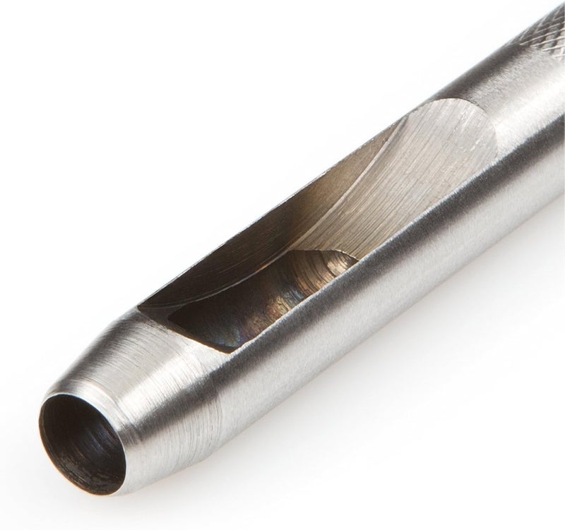 Inditrust 6PCS Heavy Duty Leather Hollow Punch Set – Round Hole Cutter Tool (3mm–8mm) for Belts, Leather, Rubber, Canvas, Gaskets – Manual Hand Punch Tool Kit - Image 2