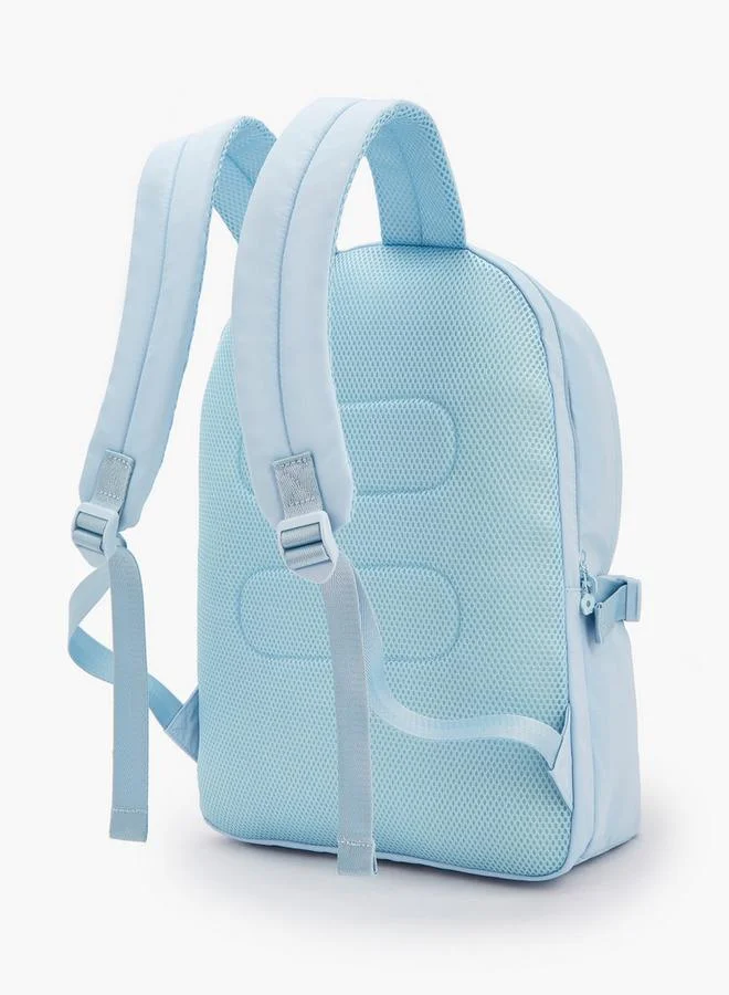 Missy BLUE Solid Tactical School Backpack With Detachable Pouch for Women | Best Price UAE