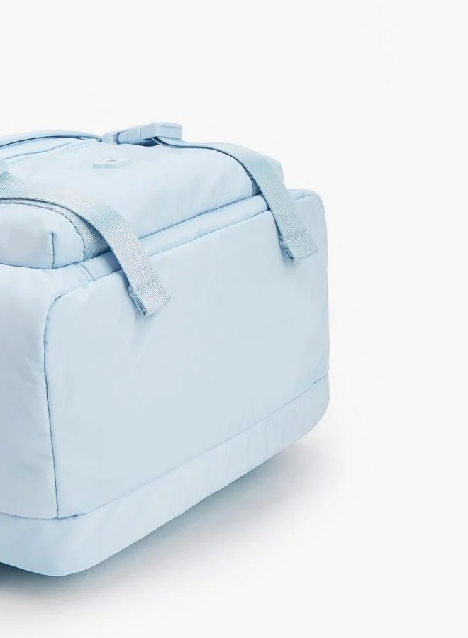 Missy BLUE Solid Tactical School Backpack With Detachable Pouch for Women | Best Price UAE