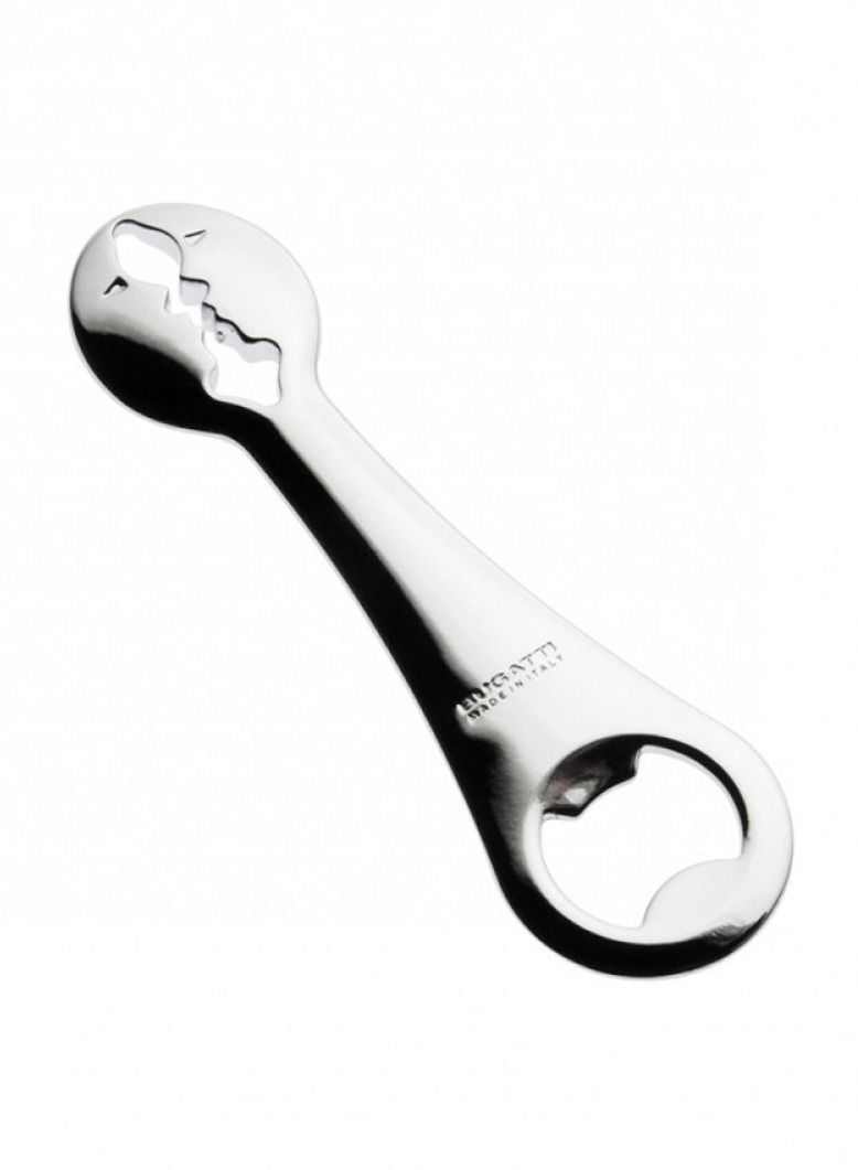 Bugatti Casa Bugatti Stainless Steel Chrome Plated  Bottle Opener  - Image 1