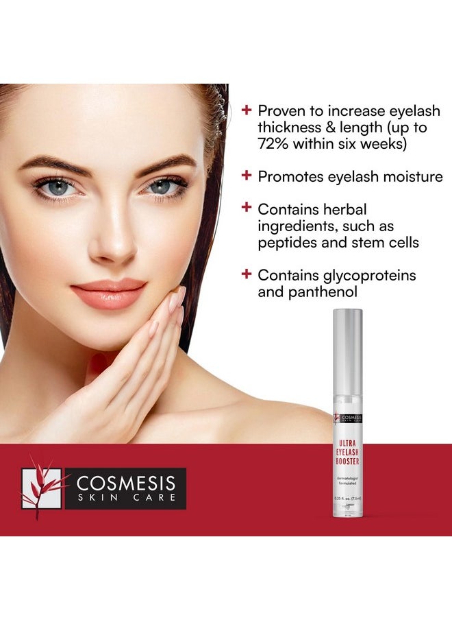 Cosmesis Skin Care Ultra Eyelash Booster: Stimulates Growth & Thickness ; Natural Peptides & Plant Stem Cells ; 72% Increase In 6 Weeks ; 0.25 Oz  - Image 4