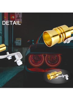 PAMEER Aluminum Alloy Exhaust Turbo Sound Whistle Simulator, Turbo Sound Exhaust Muffler Pipe Whistle Car Roar Maker, Car Blow off valve Tip Simulator Whistler Tail Pipe.  - Image 5