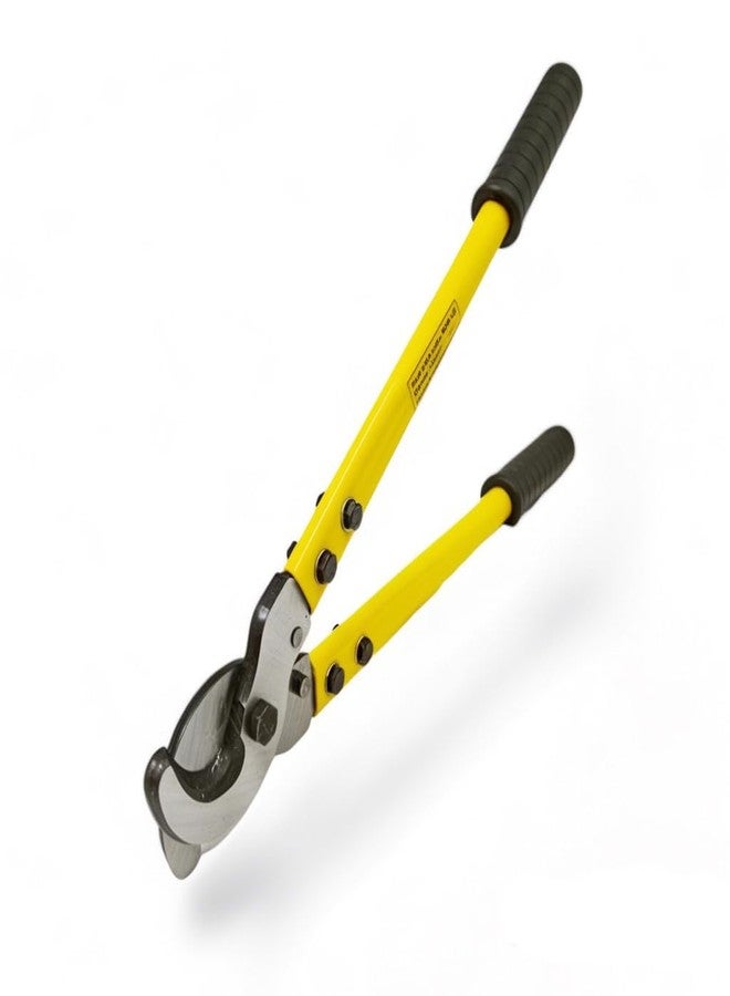 Solwet Mechanical Hand Cable Cutter SMD-250 Cutting Range 240 sq mm for Copper and aluminium cable wire in Yellow and Black handle, Weight 2 kg - Image 1
