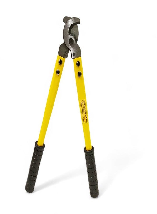Solwet Mechanical Hand Cable Cutter SMD-250 Cutting Range 240 sq mm for Copper and aluminium cable wire in Yellow and Black handle, Weight 2 kg - Image 4