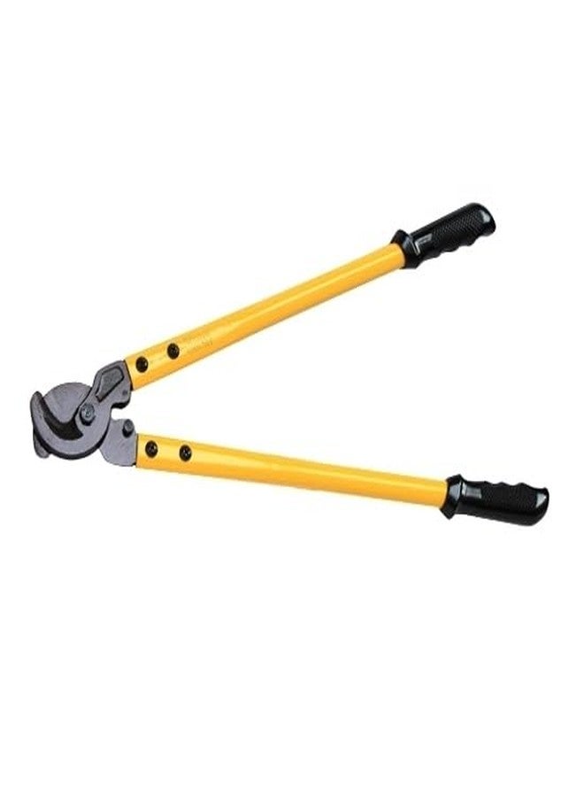 Solwet Mechanical Hand Cable Cutter SMD-250 Cutting Range 240 sq mm for Copper and aluminium cable wire in Yellow and Black handle, Weight 2 kg - Image 5