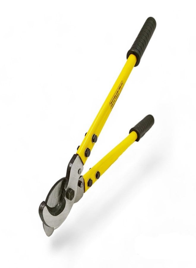 Solwet Mechanical Hand Cable Cutter SMD-250 Cutting Range 240 sq mm for Copper and aluminium cable wire in Yellow and Black handle, Weight 2 kg - Image 3