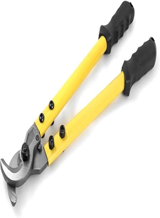 Solwet Mechanical Hand Cable Cutter SMD-250 Cutting Range 240 sq mm for Copper and aluminium cable wire in Yellow and Black handle, Weight 2 kg - Image 2