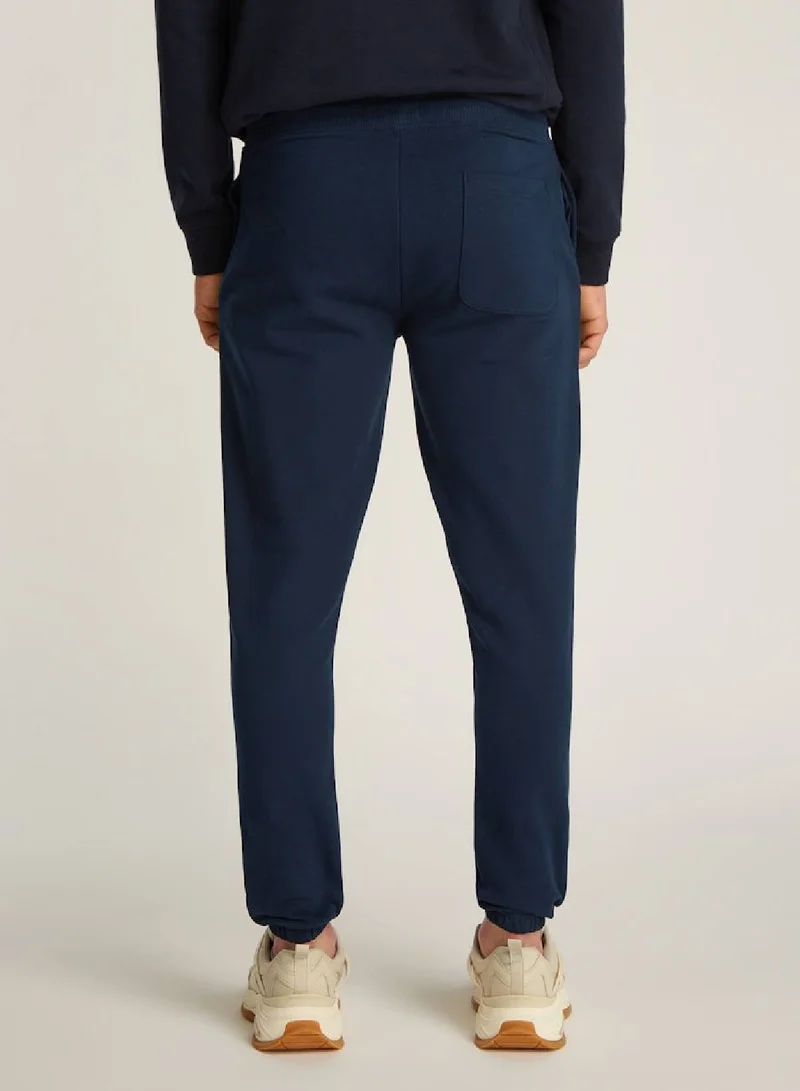 TOMMY JEANS Signature Logo Cuffed Slim Joggers