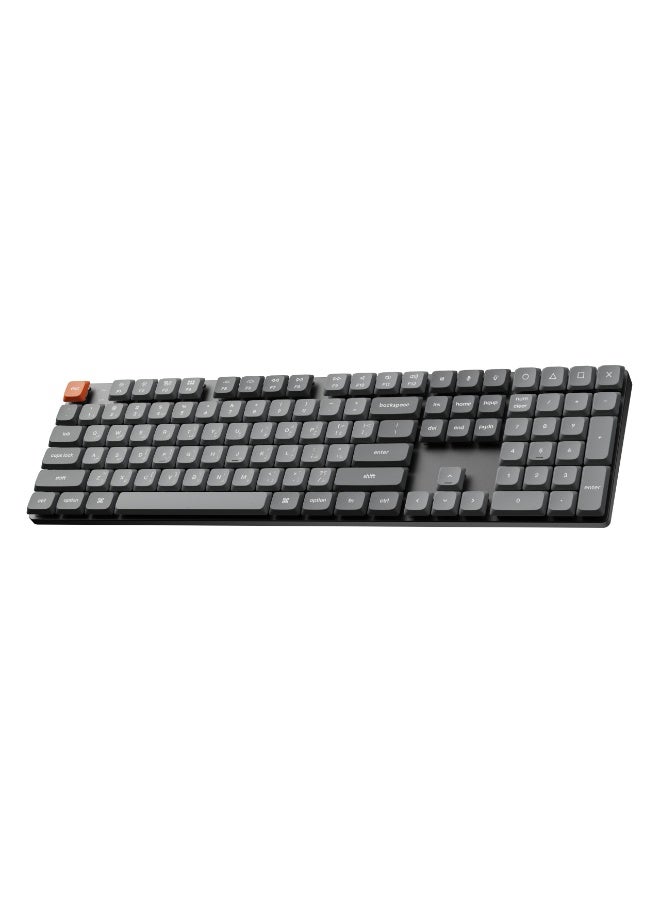 Keychron K5 Max QMK/VIA Wireless Mechanical Keyboard, 1000Hz Polling Rate, ENG-ARAB Layout, Red Gateron Mechanical Switch, 3 Mode Connection, N-Key Rollover, 2000mAh Battery, Red | K5M-H1-AR - Image 2