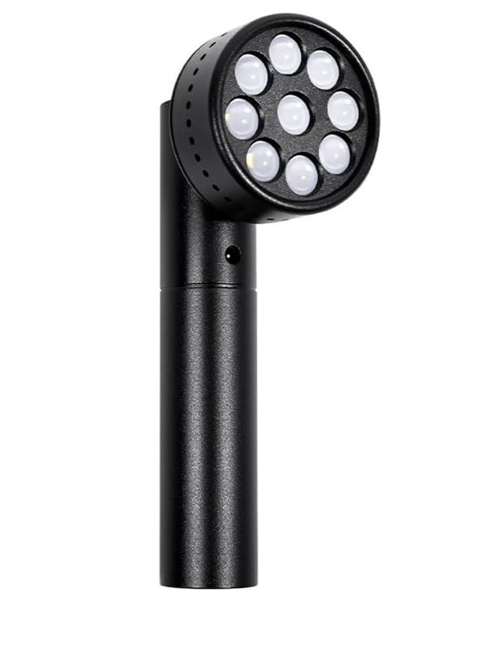 general Free Hand Red Light LED Device, 630NM Red Light & 460NM Blue Light & 850NM Near Infrared Light Therapy Device with Pulse Function, for Skin - Image 1