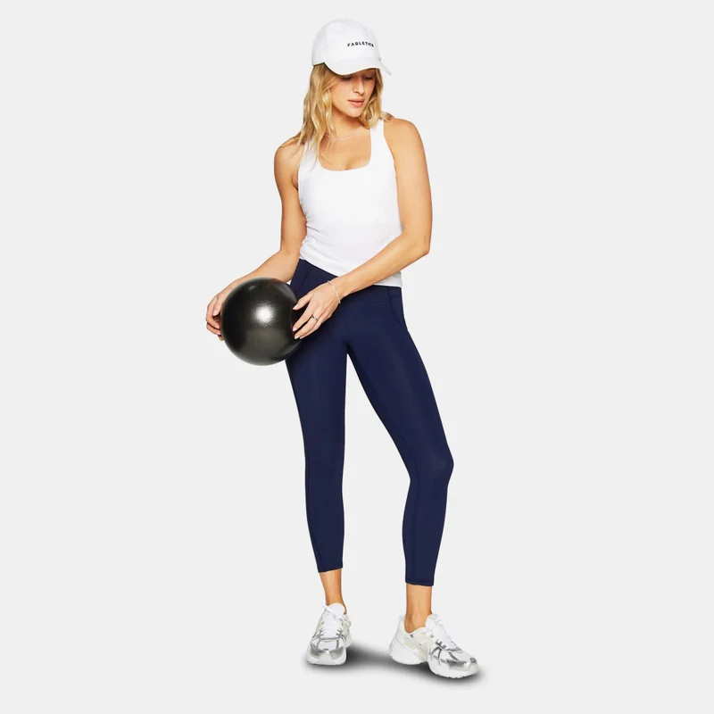 Fabletics Blue Women's Oasis PureLuxe Training Leggings for Women | Best Price UAE